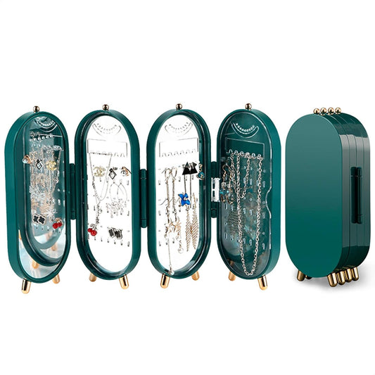 Foldable Earrings Holders Jewelry Organizer Box